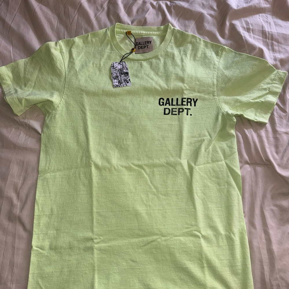 Gallery Dept Lime Green T-Shirt